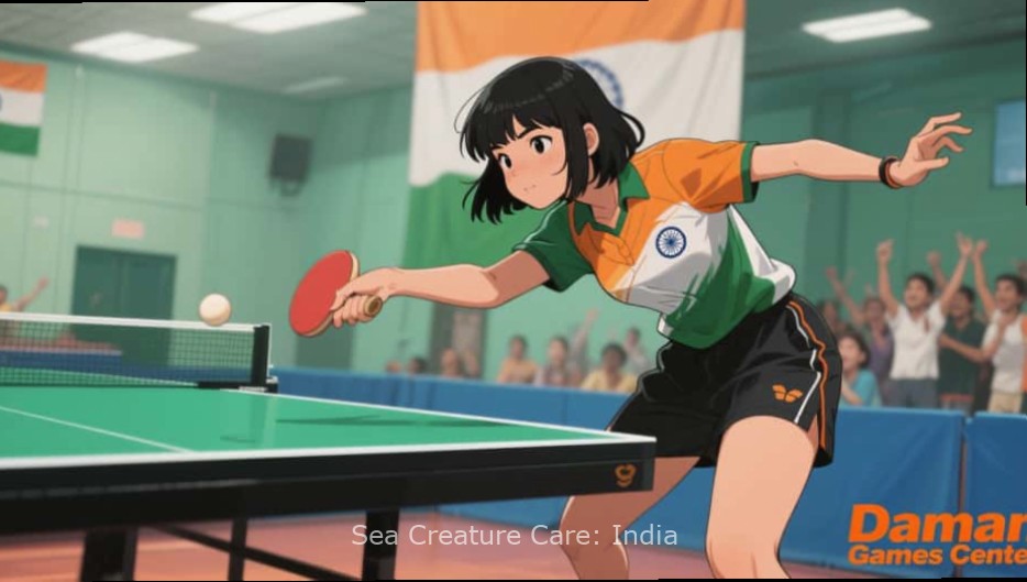 Sea Creature Care: India - Underwater World Underwater scene from Sea Creature Care: India showing Indian marine life